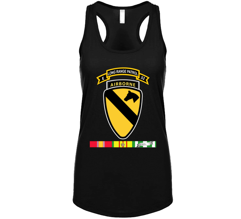 Army - E Co - 52nd Inf Abn - 1st Cav Div Abn W Vn Svc T Shirt