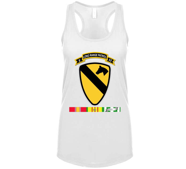 Army - E Co - 52nd Inf Abn - 1st Cav Div W Vn Svc T Shirt