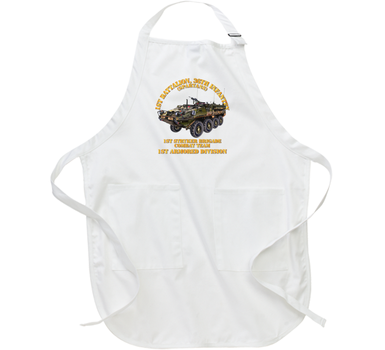 Army - 1st Bn 36th Infantry -  1st Stryker Bde Cbt Tm - No Dui - 1st Ar Div Apron