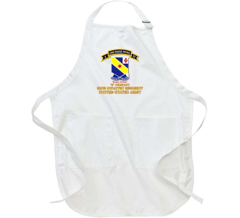 Army -  E Co 52nd Infantry - Lrp - Ready Rifles Apron