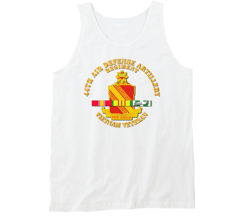 Dui - 44th Air Defense Artillery Regiment W Vn Svc - Tanktop