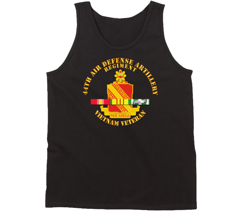 Dui - 44th Air Defense Artillery Regiment W Vn Svc - Tanktop