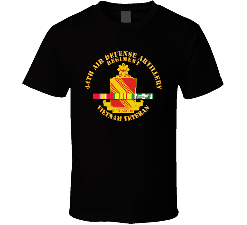 Dui - 44th Air Defense Artillery Regiment W Vn Svc T Shirt