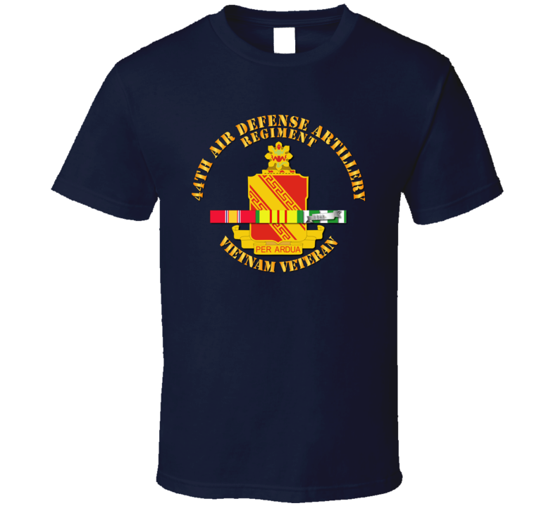 Dui - 44th Air Defense Artillery Regiment W Vn Svc T Shirt