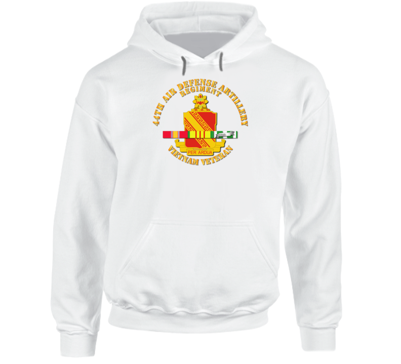 Dui - 44th Air Defense Artillery Regiment W Vn Svc Hoodie