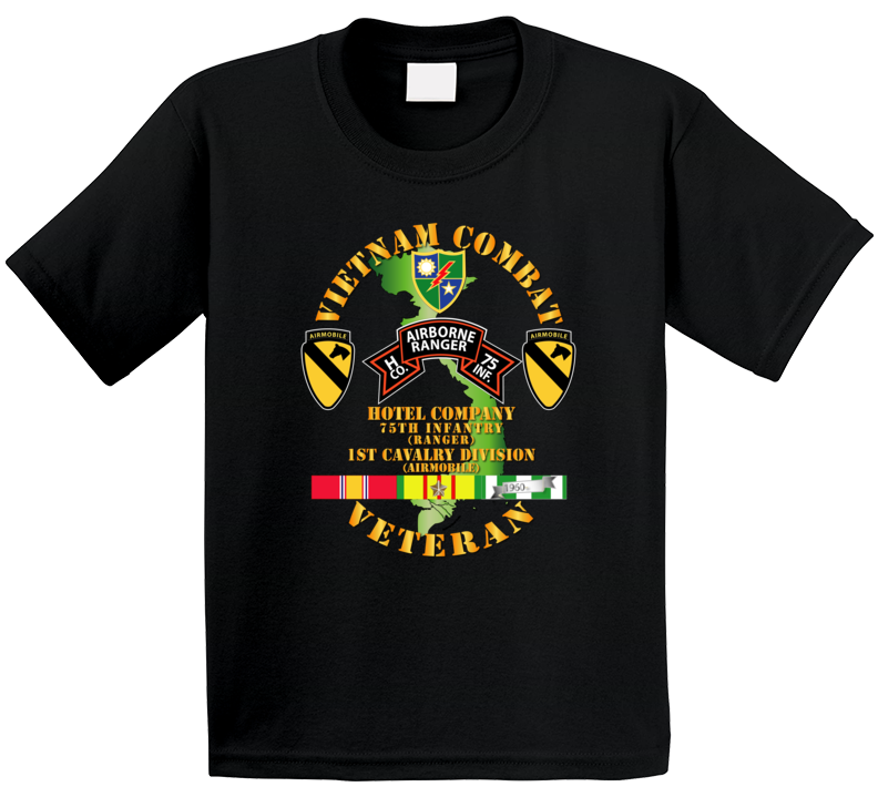 Army - Vietnam Combat Veteran W  H Co 75th Inf Ranger - 1st Cav Div Kids
