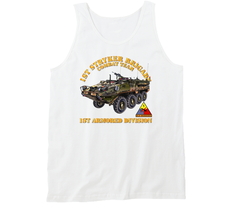 Army - 1st Stryker Bde Cbt Tm - 1st Ar Div Tanktop