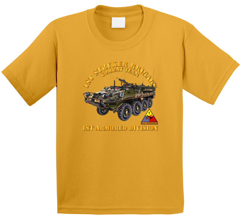 Army - 1st Stryker Bde Cbt Tm - 1st Ar Div T Shirt