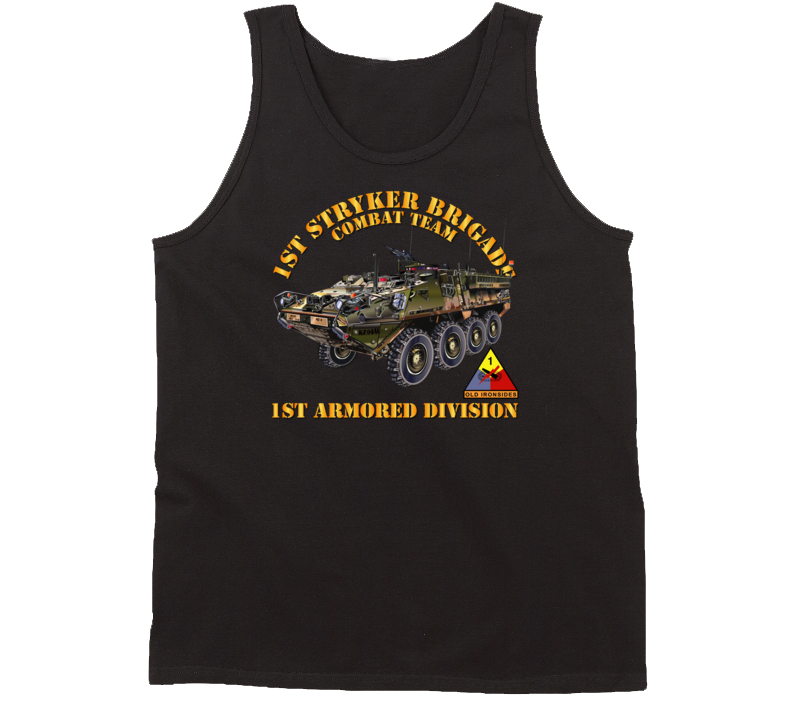 Army - 1st Stryker Bde Cbt Tm - 1st Ar Div Tanktop