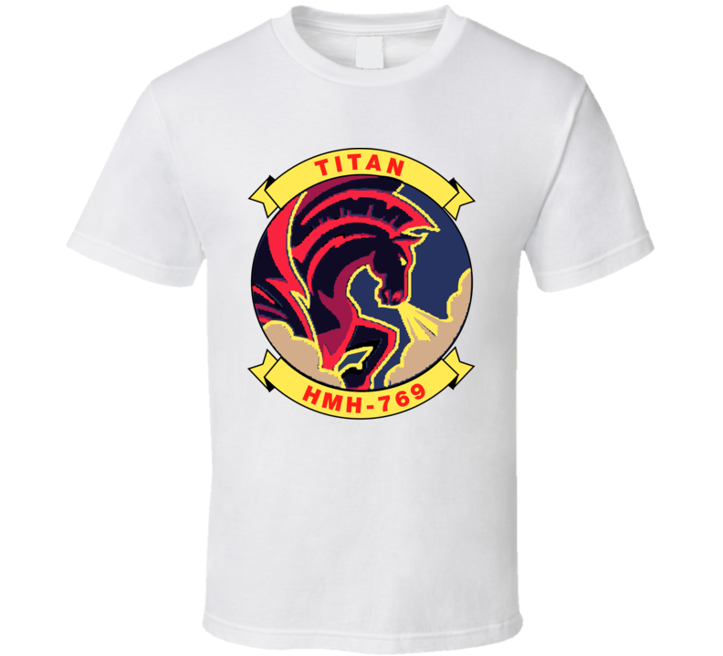 Usmc - Marine Heavy Helicopter Squadron 769 Wo Txt T Shirt
