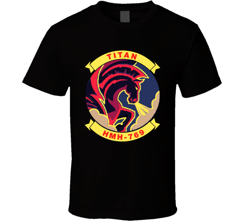 Usmc - Marine Heavy Helicopter Squadron 769 Wo Txt T Shirt