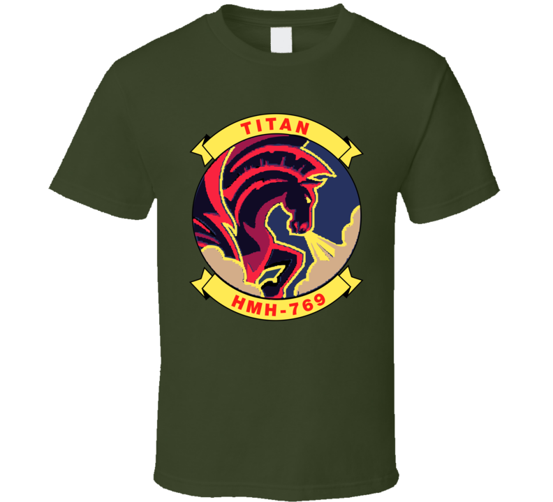 Usmc - Marine Heavy Helicopter Squadron 769 Wo Txt T Shirt