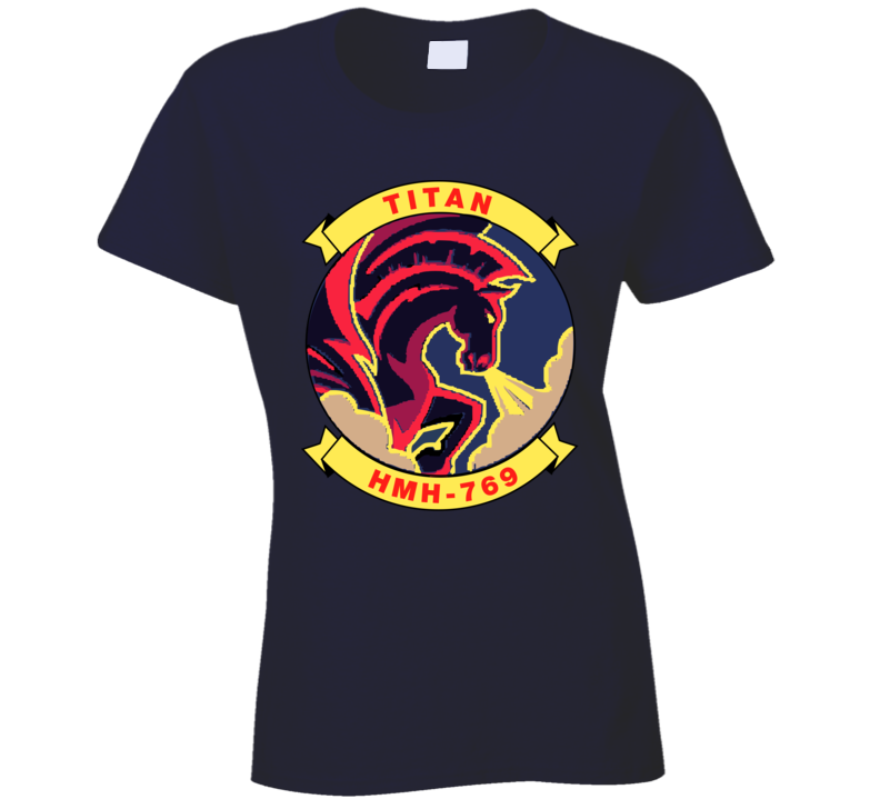 Usmc - Marine Heavy Helicopter Squadron 769 Wo Txt T Shirt