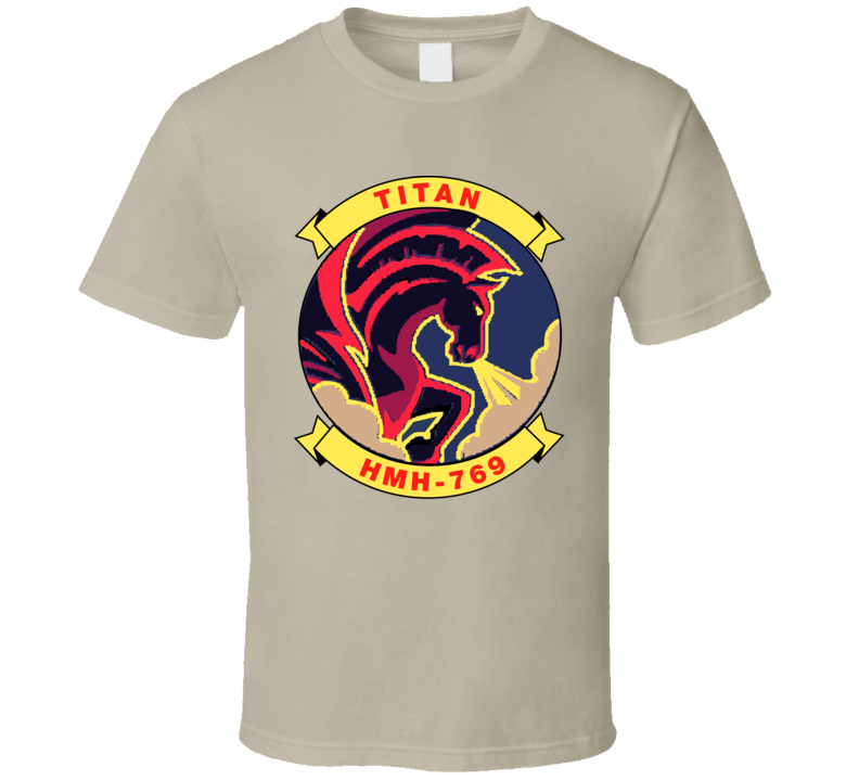 Usmc - Marine Heavy Helicopter Squadron 769 Wo Txt T Shirt