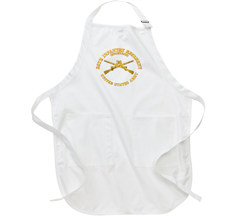 Army - 36th Infantry Regt - Spartans - Infantry Br Apron