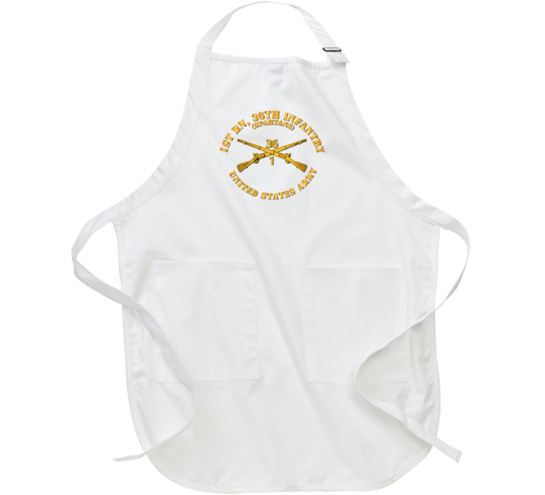 Army - 1st Bn 36th Infantry Regt - Spartans - Infantry Br Apron