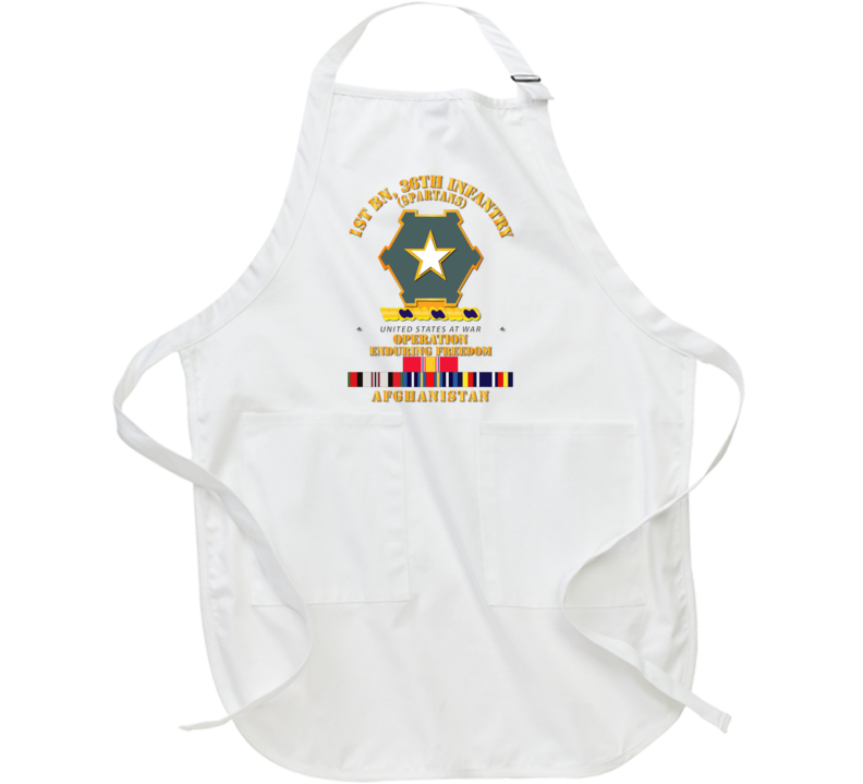 Army - 1st Bn 36th Infantry - Oef - Afghanistan W Svc Apron