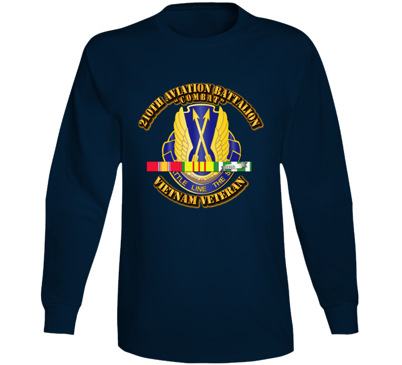 Army - 210th Aviation Bn W Vn Svc Long Sleeve