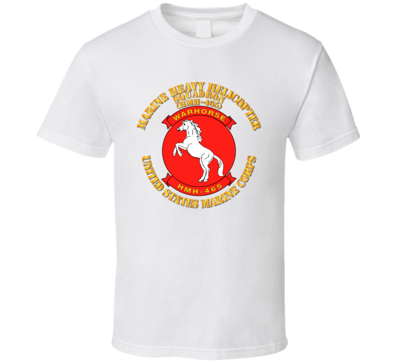 Usmc - Marine Heavy Helicopter Squadron 465 T Shirt