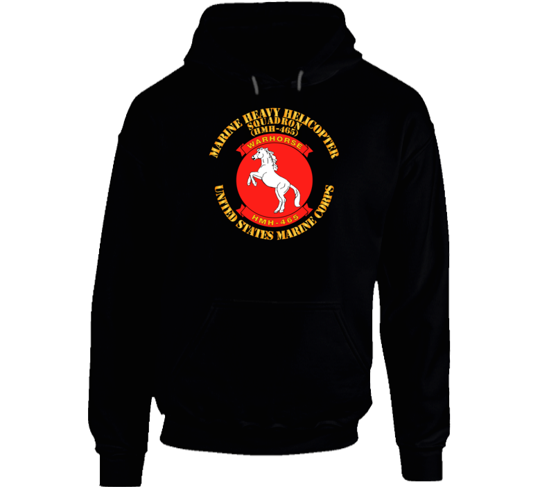Usmc - Marine Heavy Helicopter Squadron 465 Hoodie