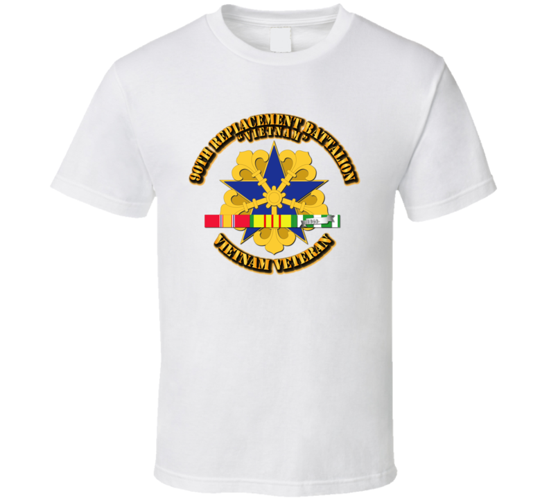 Army - 90th -replacement Bn W Vn Svc T Shirt