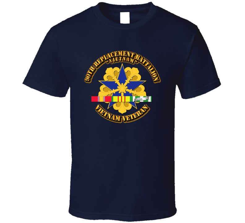 Army - 90th -replacement Bn W Vn Svc T Shirt