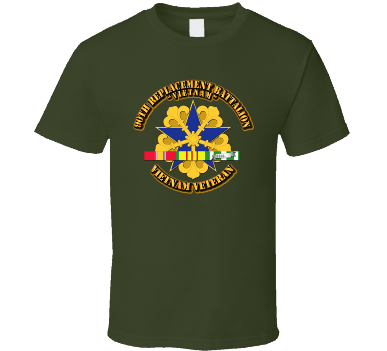 Army - 90th -replacement Bn W Vn Svc T Shirt