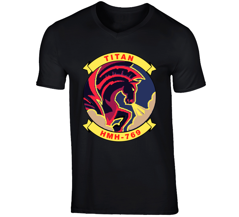 Usmc - Marine Heavy Helicopter Squadron 769 Wo Txt  T Shirt