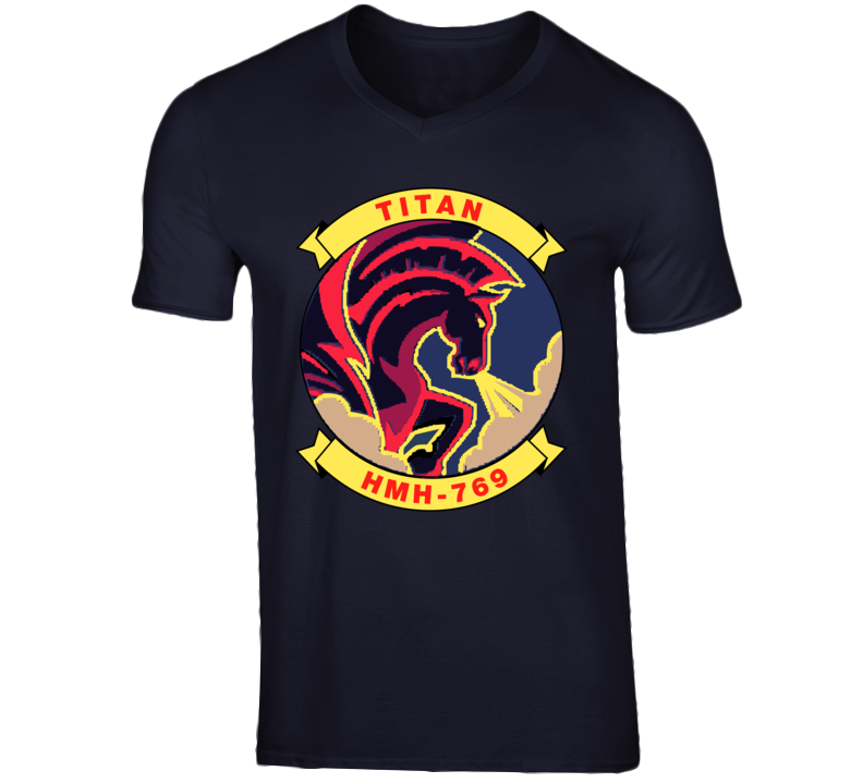 Usmc - Marine Heavy Helicopter Squadron 769 Wo Txt  T Shirt