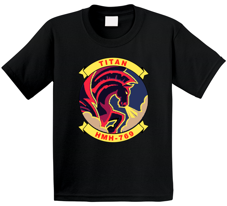 Usmc - Marine Heavy Helicopter Squadron 769 Wo Txt  T Shirt