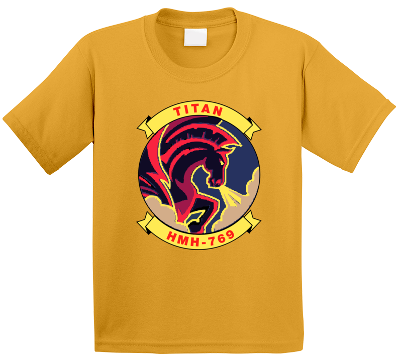 Usmc - Marine Heavy Helicopter Squadron 769 Wo Txt  T Shirt