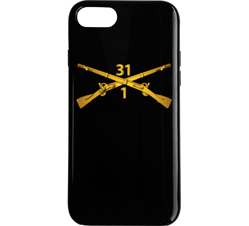 Army - 1st Bn - 31st Infantry Regiment Branch Wo Txt Phone Case