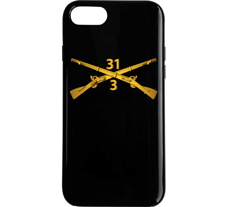 Army - 3rd Bn - 31st Infantry Regiment Branch Wo Txt Phone Case