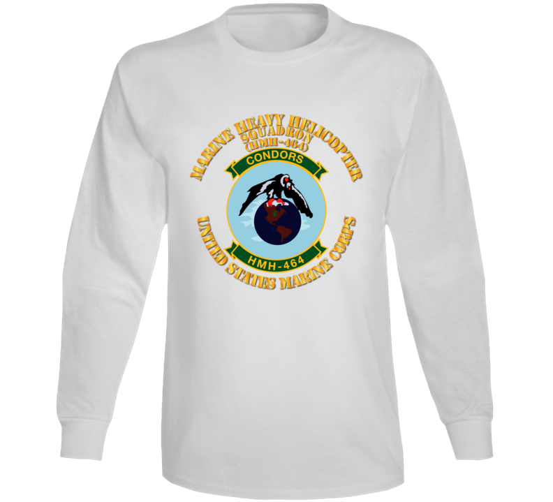 Usmc - Marine Heavy Helicopter Squadron 464 Long Sleeve