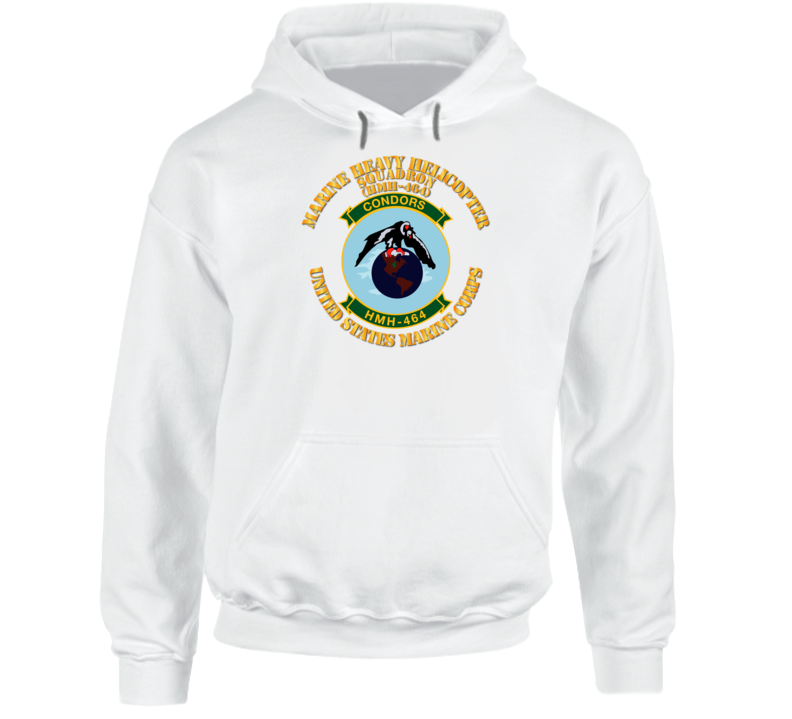 Usmc - Marine Heavy Helicopter Squadron 464 Hoodie