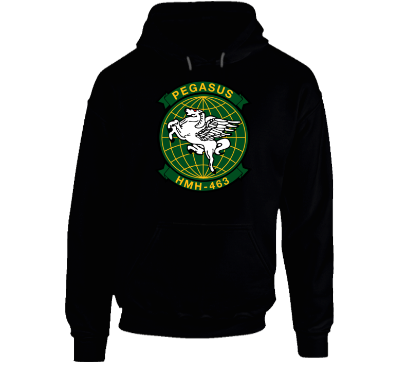 Usmc - Marine Heavy Helicopter Squadron 463 Wo Txt Hoodie