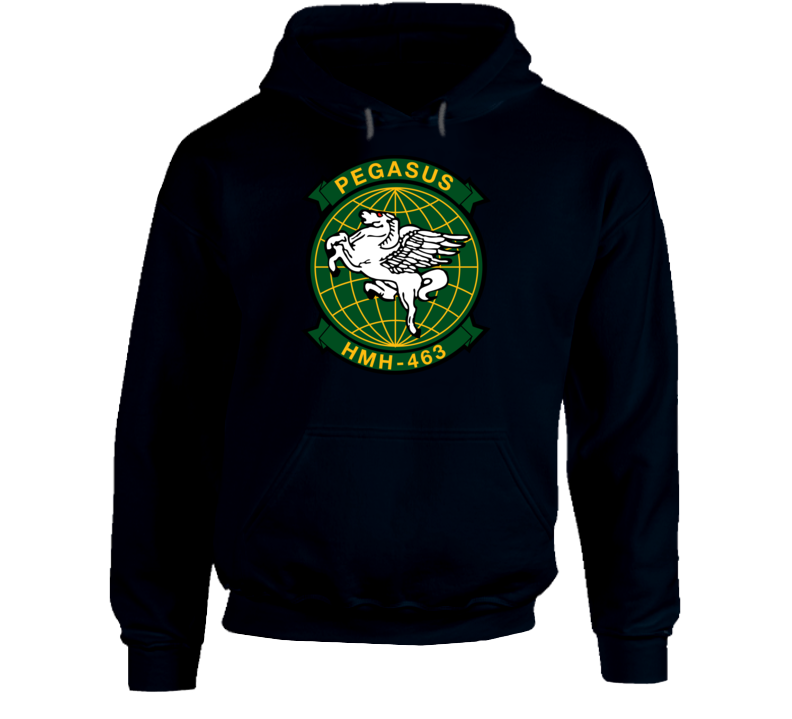 Usmc - Marine Heavy Helicopter Squadron 463 Wo Txt Hoodie