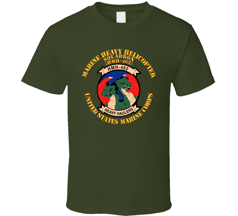 Usmc - Marine Heavy Helicopter Squadron 462 T Shirt