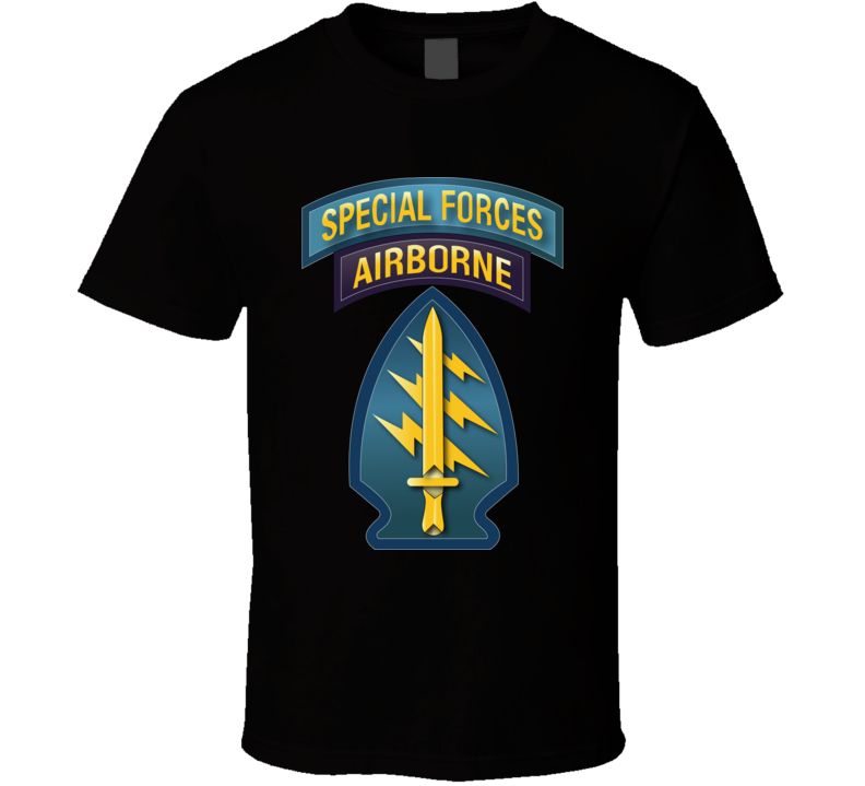 Army - Special Forces Group Wo Txt T Shirt