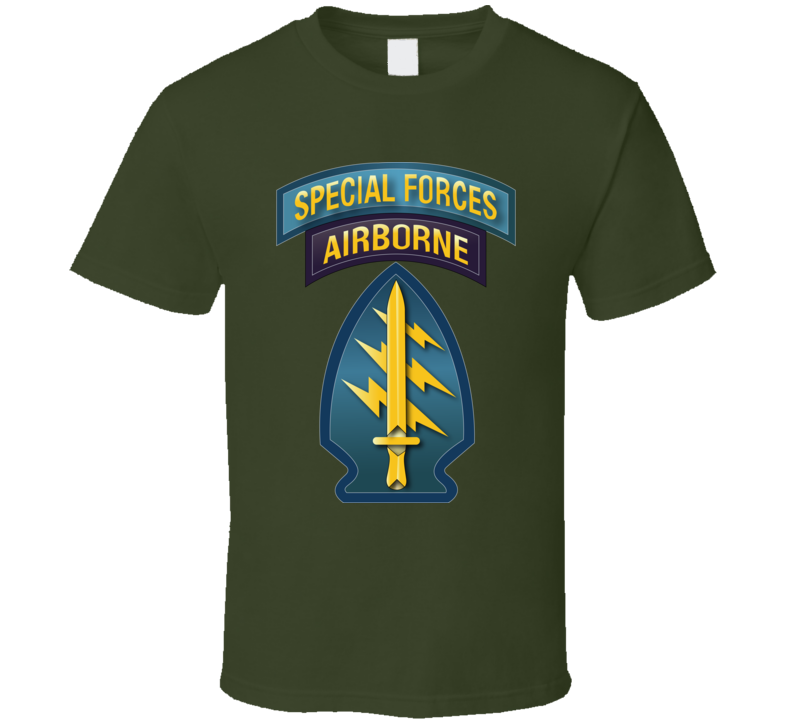 Army - Special Forces Group Wo Txt T Shirt