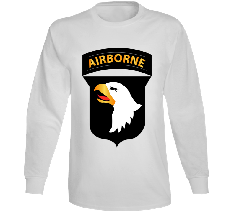  Army - 101st Airborne Division Wo Txt  Long Sleeve