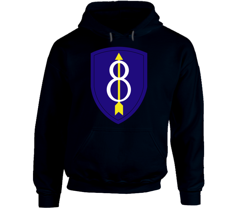 Army - 8th Infantry Division Wo Txt Hoodie