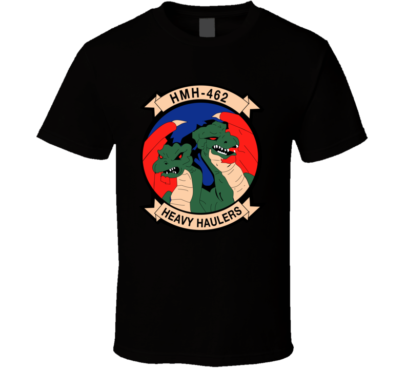 Usmc - Marine Heavy Helicopter Squadron 462 Wo Txt T Shirt