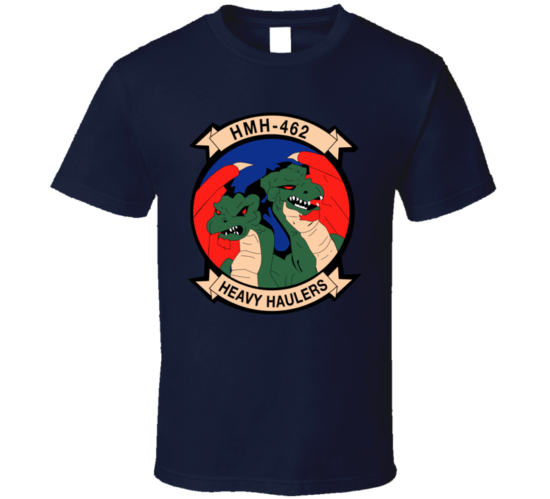 Usmc - Marine Heavy Helicopter Squadron 462 Wo Txt T Shirt