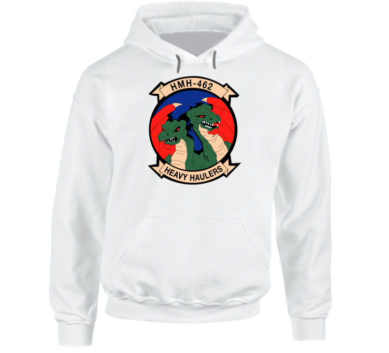 Usmc - Marine Heavy Helicopter Squadron 462 Wo Txt Hoodie