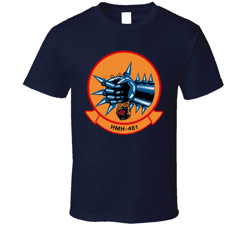 Usmc - Marine Heavy Helicopter Squadron 461 Wo Txt T Shirt