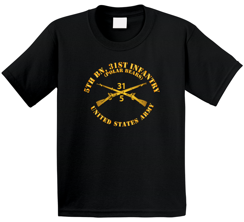 Army - 5th Bn 31st Infantry Regt - Polar Bears - Infantry Br Kids