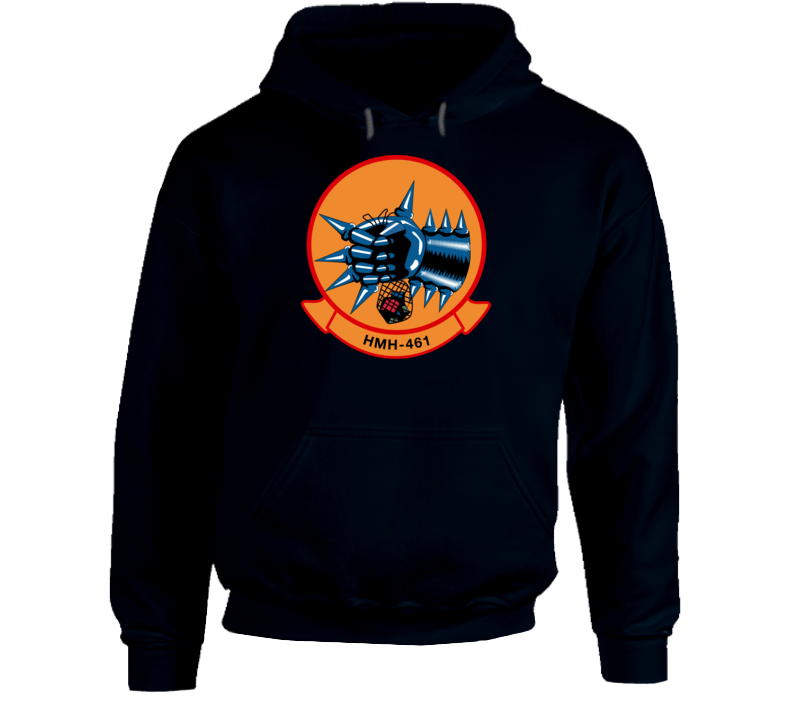 Usmc - Marine Heavy Helicopter Squadron 461 Wo Txt Hoodie