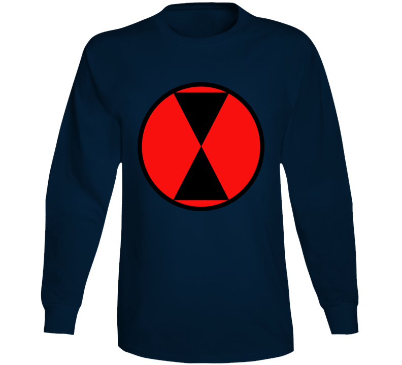 Army - 7th Infantry Division Wo Txt Long Sleeve