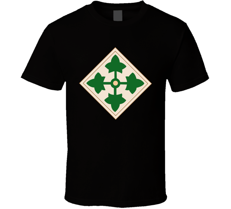 Army - 4th Infantry Division Wo Txt T Shirt